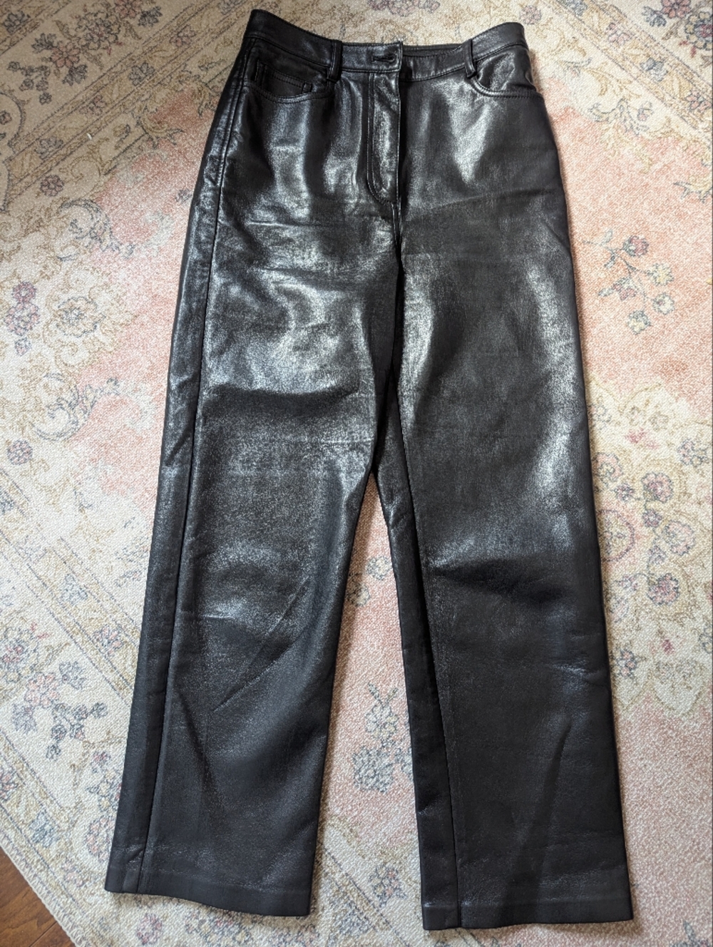 Wilfred Leather Pants (Aritzia) – Size 0